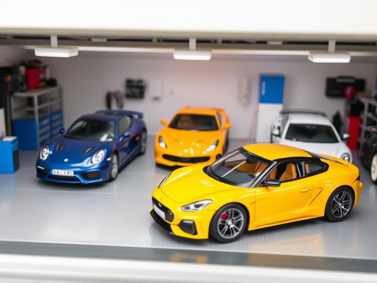 Aggressiv investieren: Mit Modellautos zur eigenen Mini-Garage mit 40 % Rendite